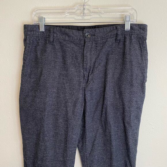 Rails Men's Pants Thomas Cast Iron 100% Cotton Office Commute Black Size 33 - Picture 4 of 10